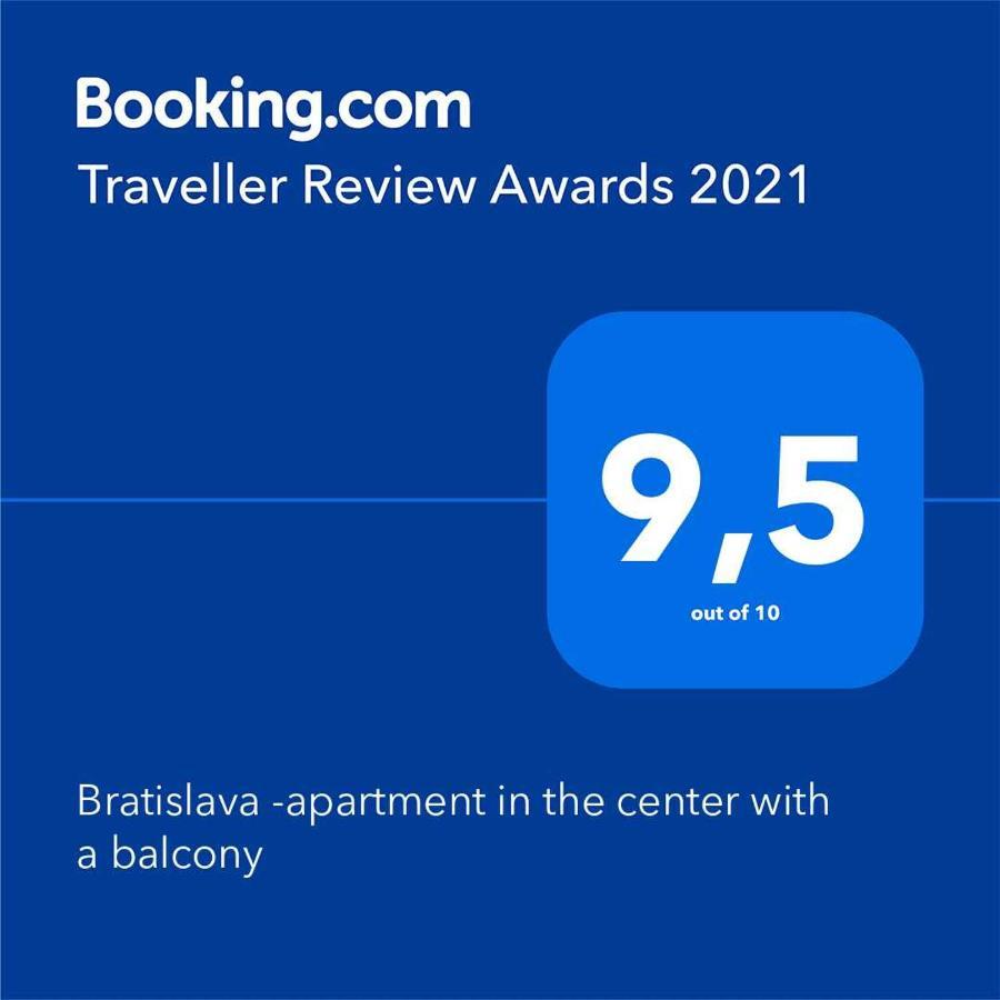 Bratislava -Apartment Near The City Center With A Balcony Екстер'єр фото